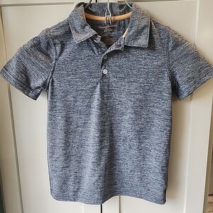 Tommy Bahama Polo Shirt S 5 6 Gray‎ Active Knit Preppy Collared